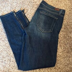 Paige denim verdugo ankle skinny stretchy jeans